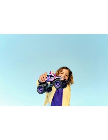 LEGO TECHNIC MONSTER JAM SPARKLE S MASH  A RETROCARICA