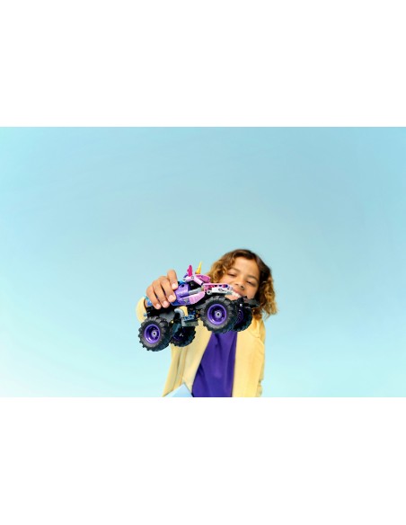 LEGO TECHNIC MONSTER JAM SPARKLE S MASH  A RETROCARICA