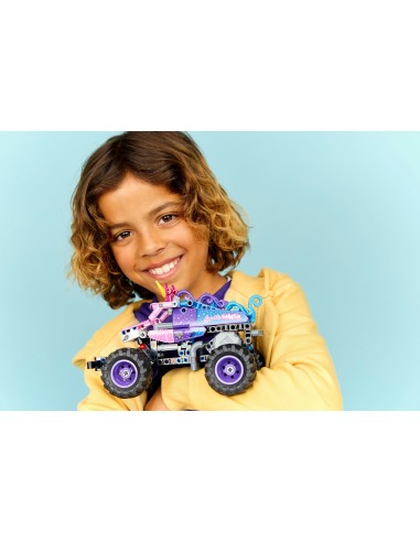LEGO TECHNIC MONSTER JAM SPARKLE S MASH  A RETROCARICA