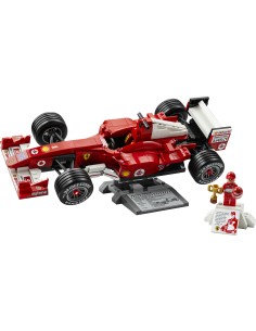 LEGO ICONS FERRARI F2004 E MICHAEL SCHUMACHER 2