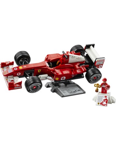 LEGO ICONS FERRARI F2004 E MICHAEL SCHUMACHER