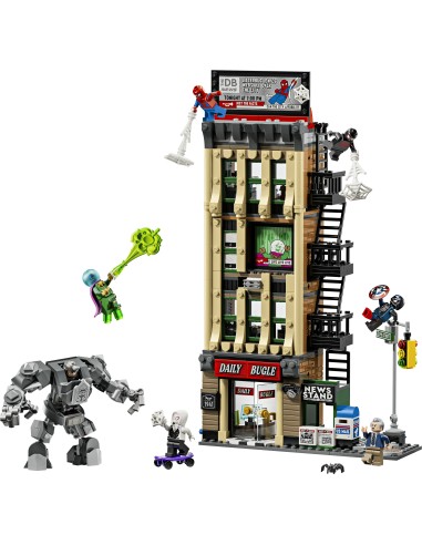 LEGO SUPER HEROES MARVEL SPIDER-MANVS MYSTERIO: IL DAILY BUGLE