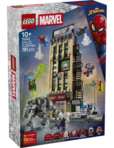 LEGO SUPER HEROES MARVEL SPIDER-MANVS MYSTERIO: IL DAILY BUGLE