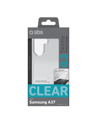 SBS TESKINSAA37T SAMSUNG A37 COVER IN GOMMA TRASPARENTE