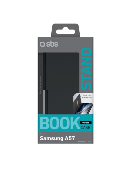 SBS TEWALSAA57K SAMSUNG A57 CUSTODIA A LIBRO NERO