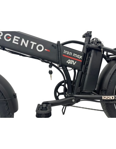 ARGENTO FAT BIKE 20" IRON MAX TWIN BATTERY - BATT. 48/15MAH+48/10,4MAH