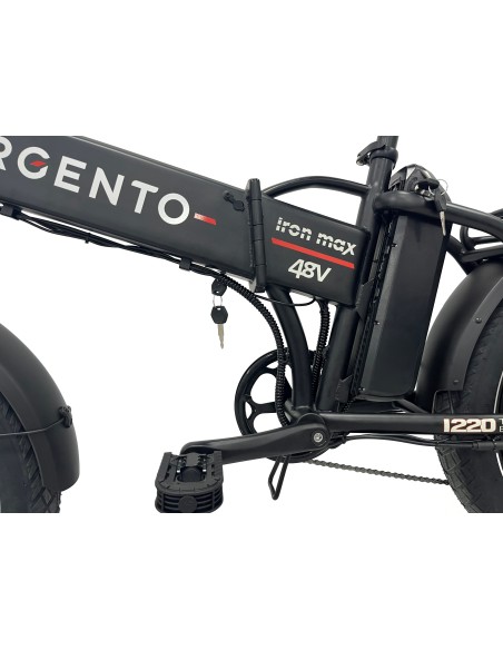ARGENTO FAT BIKE 20" IRON MAX TWIN BATTERY - BATT. 48/15MAH+48/10,4MAH