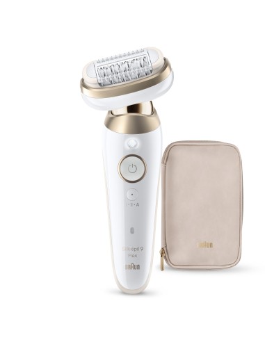 BRAUN SES9011 3D EPILATORE SILK-EPIL BIANCO/ORO