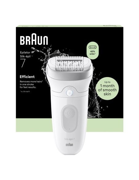 BRAUN SE7000 EPILATORE SILKEPIL    BIANCO/ROSA