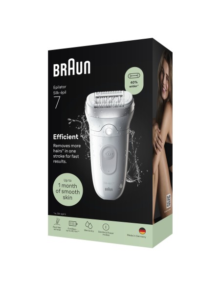 BRAUN SE7000 EPILATORE SILKEPIL    BIANCO/ROSA