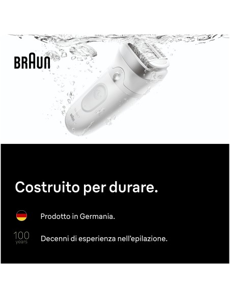 BRAUN SE7000 EPILATORE SILKEPIL    BIANCO/ROSA