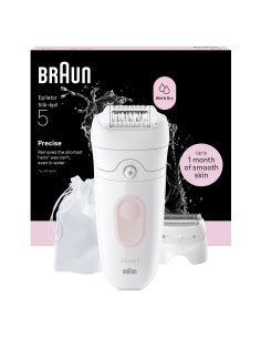 BRAUN SE5041 EPILATORE SILKEPIL    BIANCO/ROSA 2