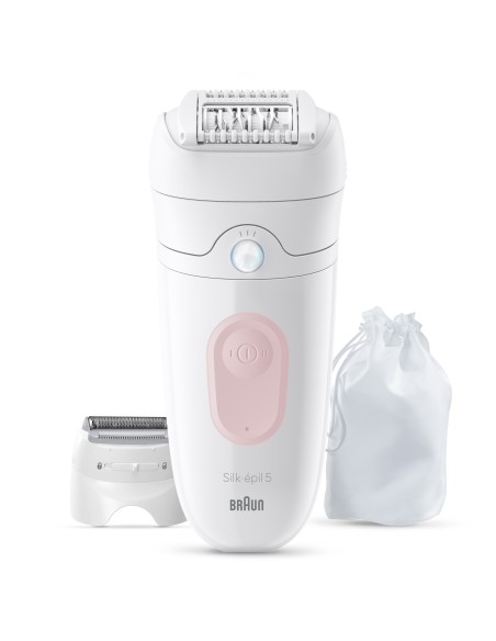 BRAUN SE5041 EPILATORE SILKEPIL    BIANCO/ROSA