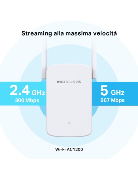 MERCUSYS ME30 AC1200 WI-FI RANGE EXTENDER