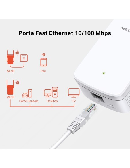 MERCUSYS ME30 AC1200 WI-FI RANGE EXTENDER