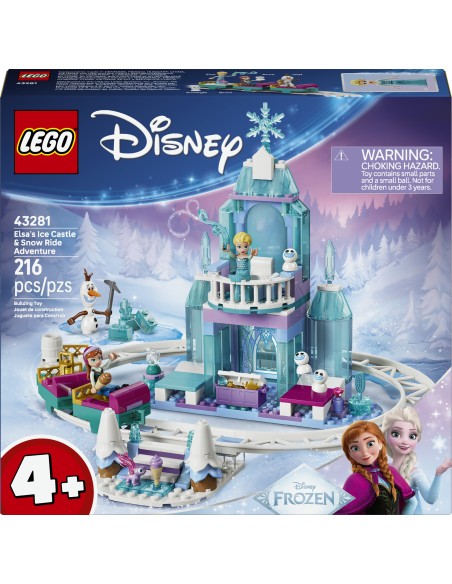 LEGO DISNEY PRINCESS CASTELLO DI GHIACCIO DI ELSA E AVVENTURA SULLA NE