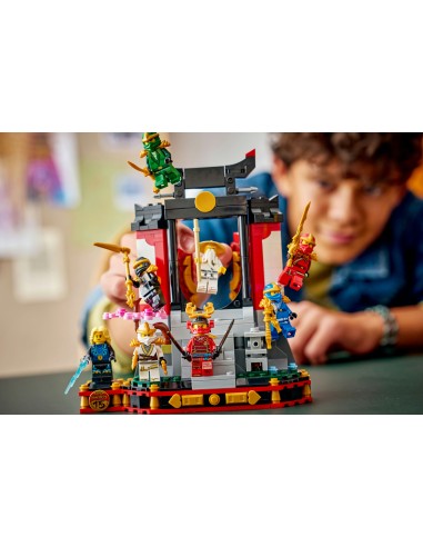 LEGO NINJAGO DISPLAY PERSONAGGI NINJA   15° ANNIVERSARIO