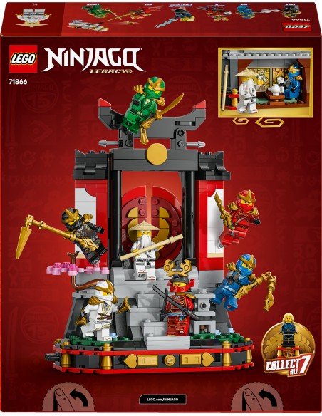 LEGO NINJAGO DISPLAY PERSONAGGI NINJA   15° ANNIVERSARIO