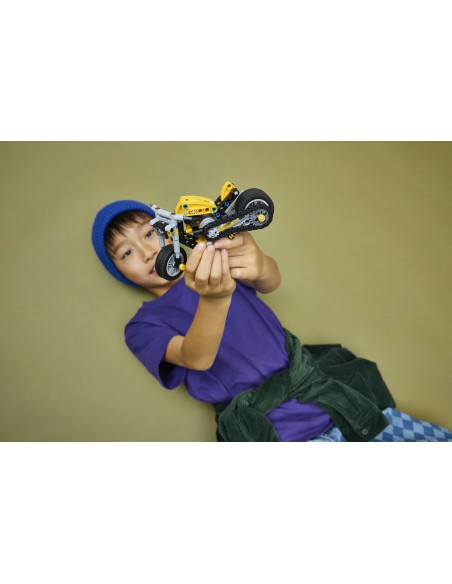 LEGO TECHNIC MOTO GIALLA