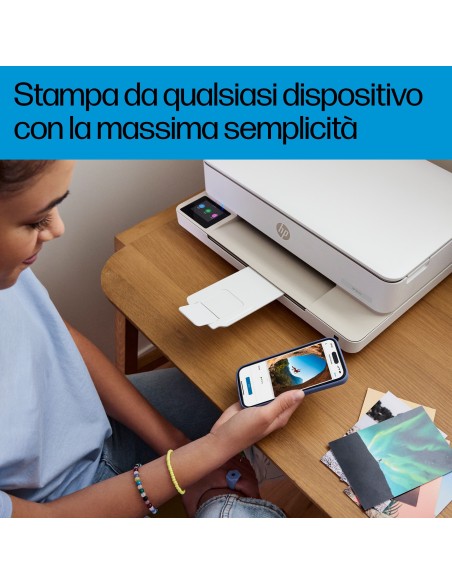 HP 6122E STAMPANTE ENVY 3IN1       WIFI BLUETOOTH BIANCA