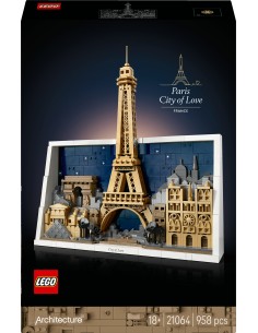 LEGO ARCHITECTURE PARIGI CITTA     DELL'AMORE