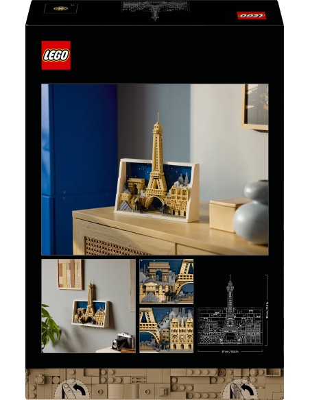LEGO ARCHITECTURE PARIGI CITTA     DELL'AMORE