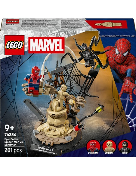 LEGO SUPER HEROES BATTAGLIA EPICA: SPIDER-MAN VS SANDMAN