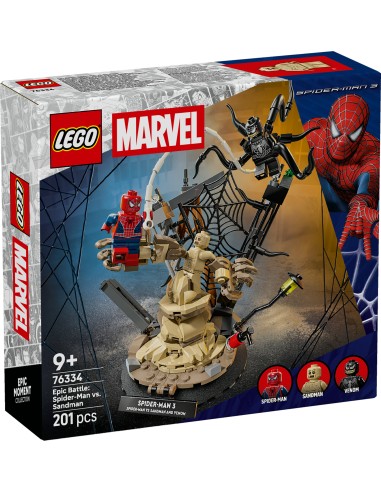 LEGO SUPER HEROES BATTAGLIA EPICA: SPIDER-MAN VS SANDMAN