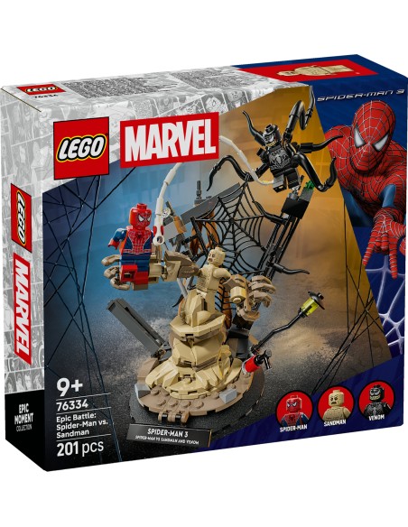 LEGO SUPER HEROES BATTAGLIA EPICA: SPIDER-MAN VS SANDMAN