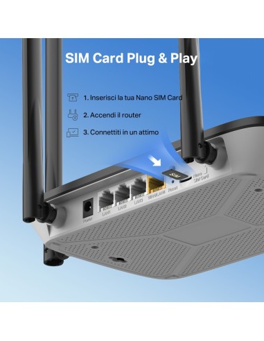 MERCUSYS MB115-4G N300 WI-FI 4G LTE ROUTER