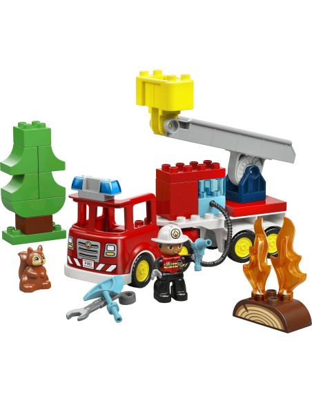 LEGO DUPLO TOWN AUTOPOMPA CON MANICHETTA E POMPIERE