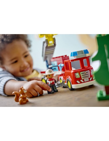 LEGO DUPLO TOWN AUTOPOMPA CON MANICHETTA E POMPIERE