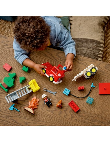 LEGO DUPLO TOWN AUTOPOMPA CON MANICHETTA E POMPIERE