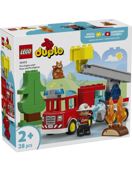 LEGO DUPLO TOWN AUTOPOMPA CON MANICHETTA E POMPIERE