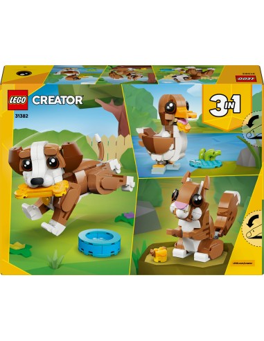 LEGO CREATOR ADORABILI ANIMALI: CAGNOLINO GIOCOSO