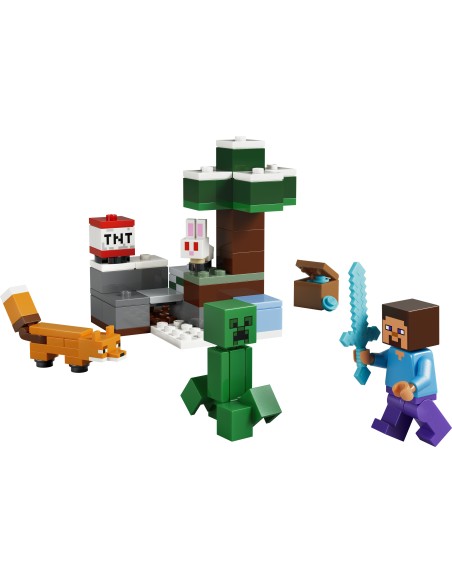 LEGO MINECRAFT AVVENTURA DI STEVE NELLA TAIGA