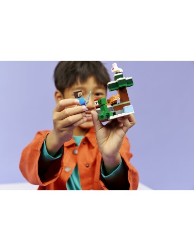 LEGO MINECRAFT AVVENTURA DI STEVE NELLA TAIGA
