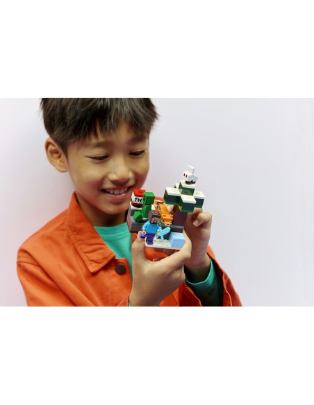 LEGO MINECRAFT AVVENTURA DI STEVE NELLA TAIGA