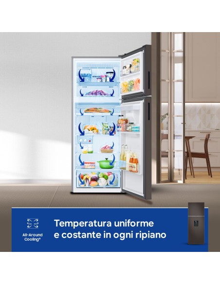 SAMSUNG RT47CB6736C2 FRIGO D.P. E  NF BLACK DISPENSER 455L H182,5 L70