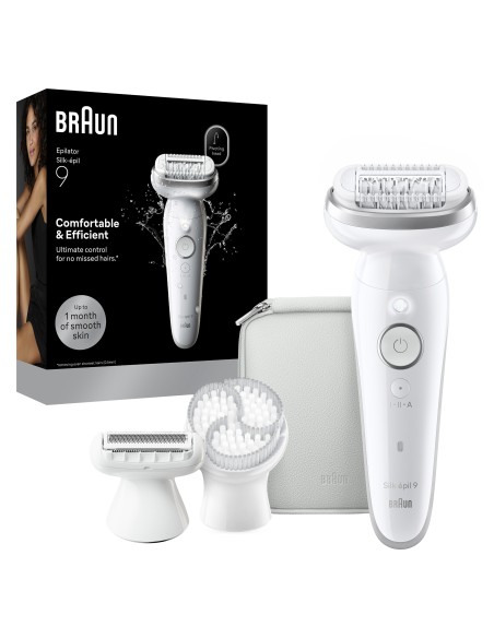 BRAUN SE9061 EPILATORE SILKEPIL    BIANCO/ARGENTO