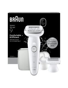 BRAUN SE9061 EPILATORE SILKEPIL    BIANCO/ARGENTO 2