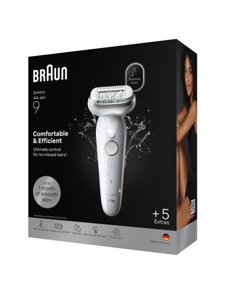 BRAUN SE9061 EPILATORE SILKEPIL    BIANCO/ARGENTO