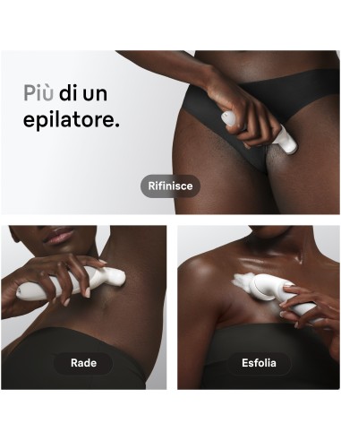BRAUN SE9061 EPILATORE SILKEPIL    BIANCO/ARGENTO