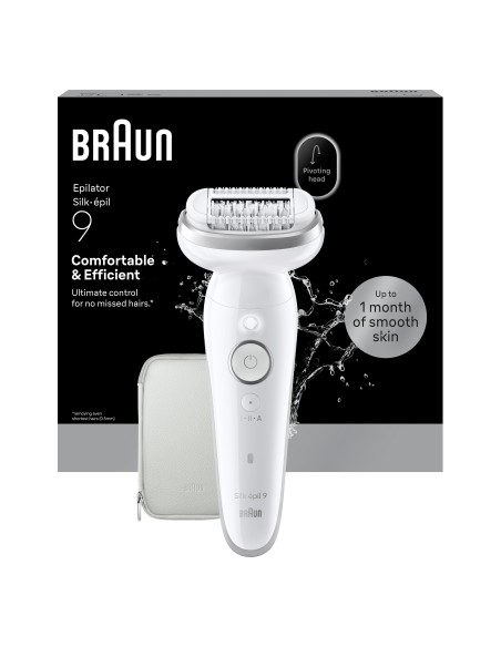 BRAUN SE9000 EPILATORE SILKEPIL    BIANCO/ROSA