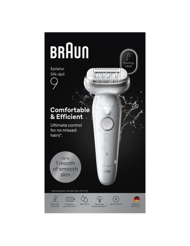 BRAUN SE9000 EPILATORE SILKEPIL    BIANCO/ROSA
