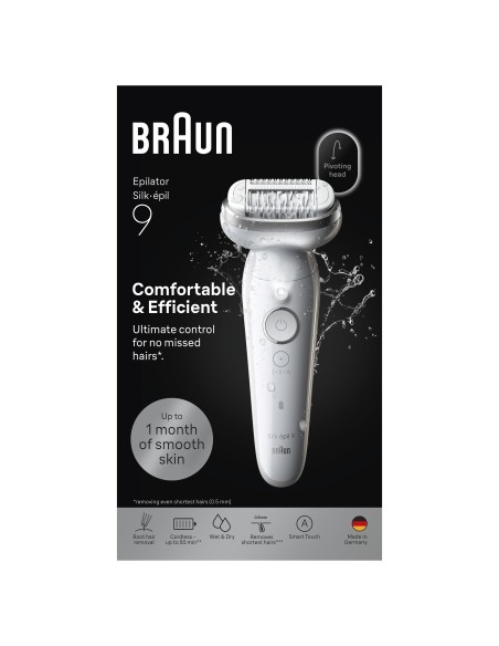 BRAUN SE9000 EPILATORE SILKEPIL    BIANCO/ROSA