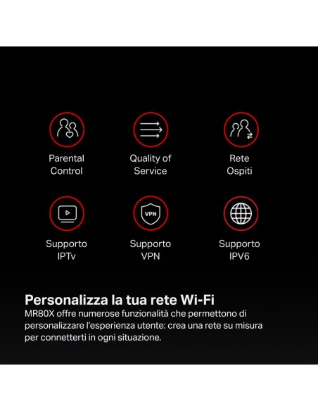 MERCUSYS MR80X AX3000 WIFI 6 ROUTER