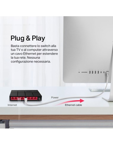 MERCUSYS MS108G 8-PORT GIGABIT SWITCH