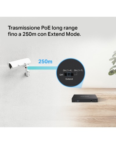 MERCUSYS MS108GP 8-PORT GIGABIT SWITCH POE