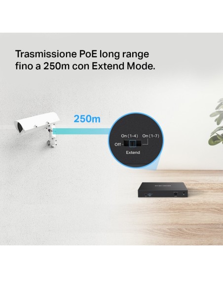 MERCUSYS MS108GP 8-PORT GIGABIT SWITCH POE